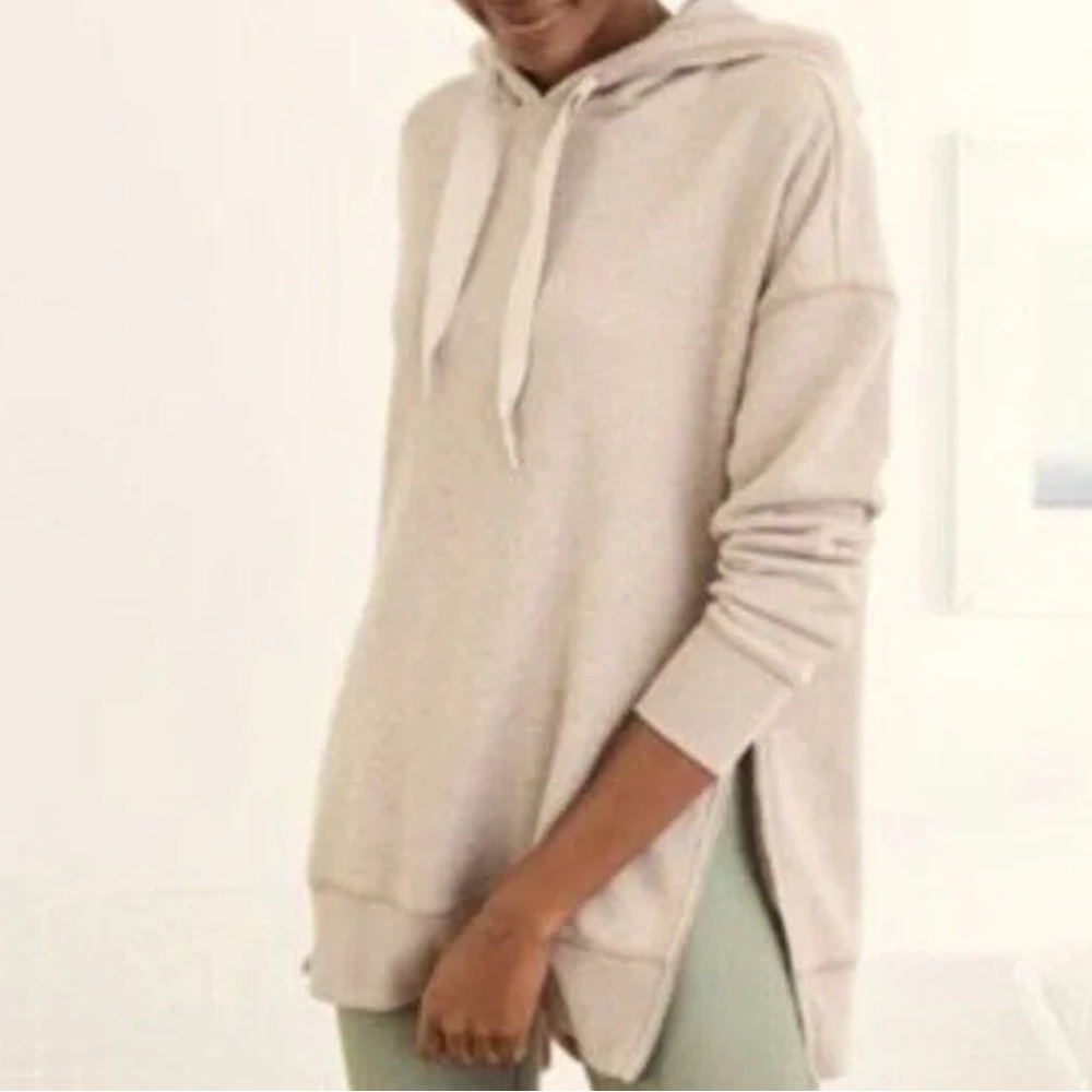 aerie city street side hoodie